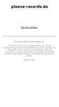 Mobile Screenshot of plaene-records.de